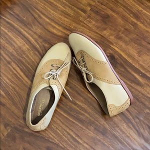 Sperry Women’s Leather Wingtipped Oxford Shoes